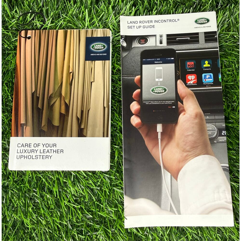 OEM 2016 Land Rover Range Rover Owners Manual Handbook Case Complete Guide Set - Picture 2 of 6
